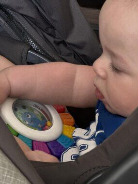 Baby Einstein Outstanding Opus Octopus Sensory Rattle & Teether - BPA Free